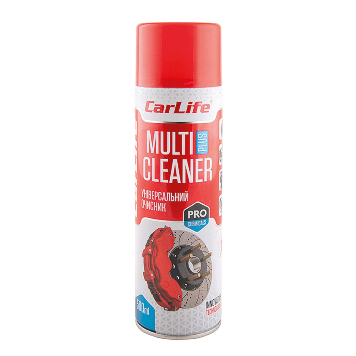 Універсальний очисник гальмівної системи CarLife Multi Plus Cleaner, 500мл, фото 1