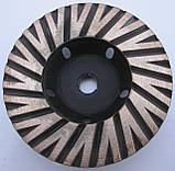 Фреза алмазна торцева для шліфування граніту Turbo 100х23х8/5хМ14 № 2 середня, фото 3