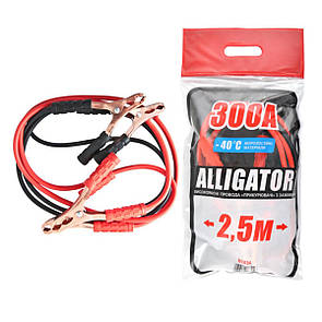 Провода-прикурювачі Alligator 300А, 2,5м BC634
