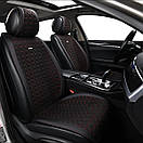 Преміум накидки для передніх сидінь BELTEX Monte Carlo, black-red 2шт., фото 8