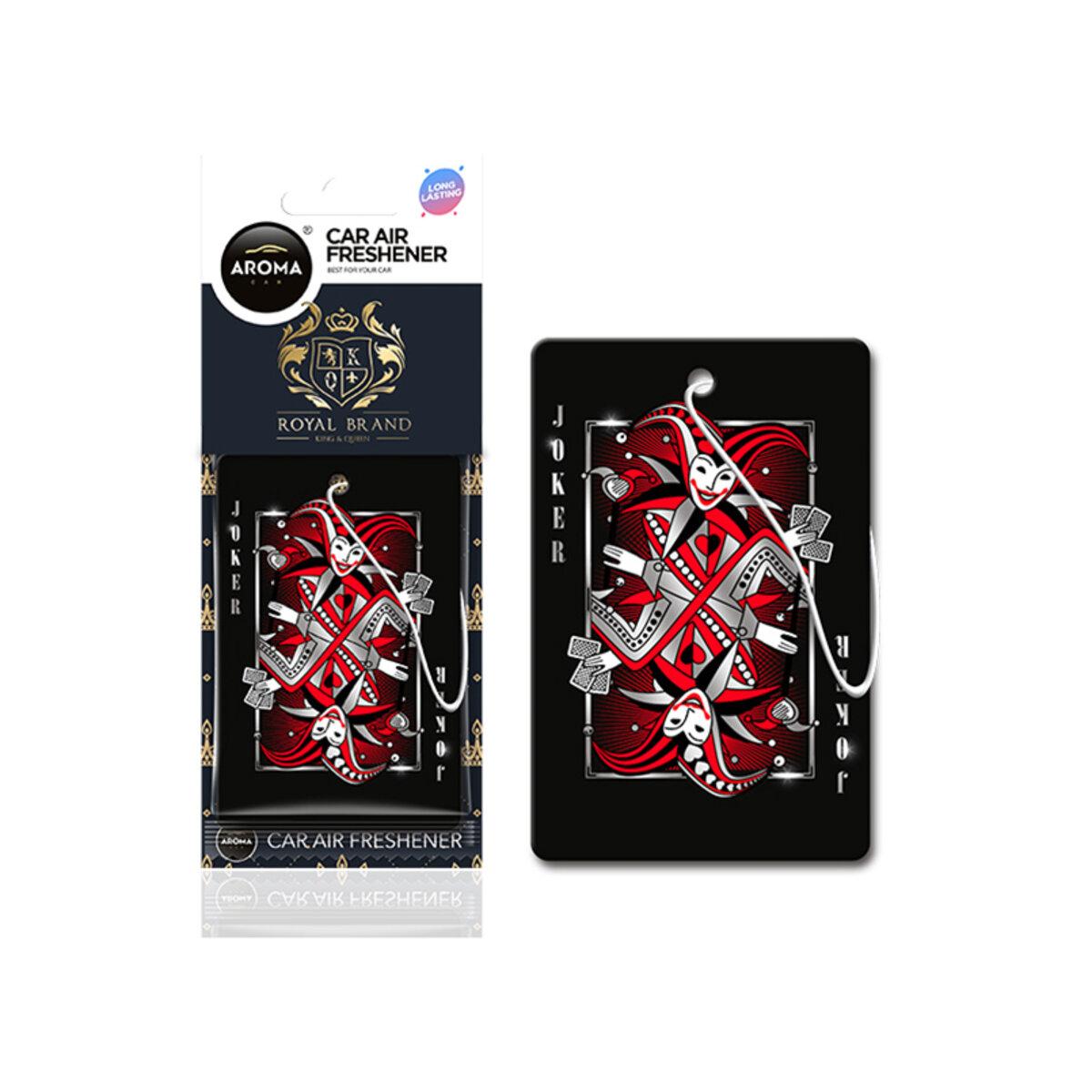 Ароматизатор Aroma Car Cellulose ROYAL BRAND - Joker сухий, фото 1
