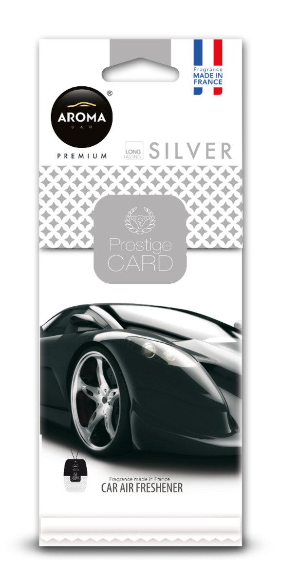 Ароматизатор Aroma Car Prestige Silver сухий