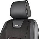 Комплект, 3D чохли для сидінь BELTEX Montana, black-red, фото 3