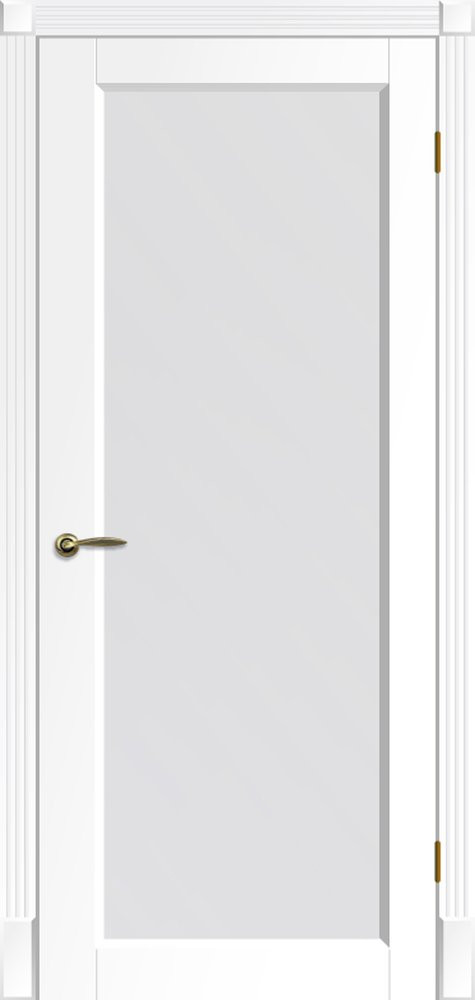 Двері міжкімнатні Флоренція ПНО Ваші двері Біла емаль