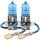 Галогенова лампа Brevia H3 12V 55W PK22s Power Blue S2, фото 2