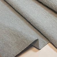 Вовна пальтова з мохером сіро-блакитна