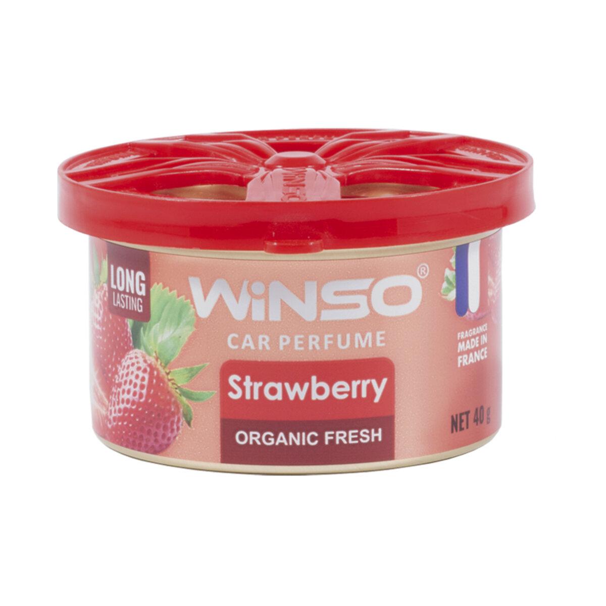 Ароматизатор Winso Organic Fresh Strawberry гелевий 40г