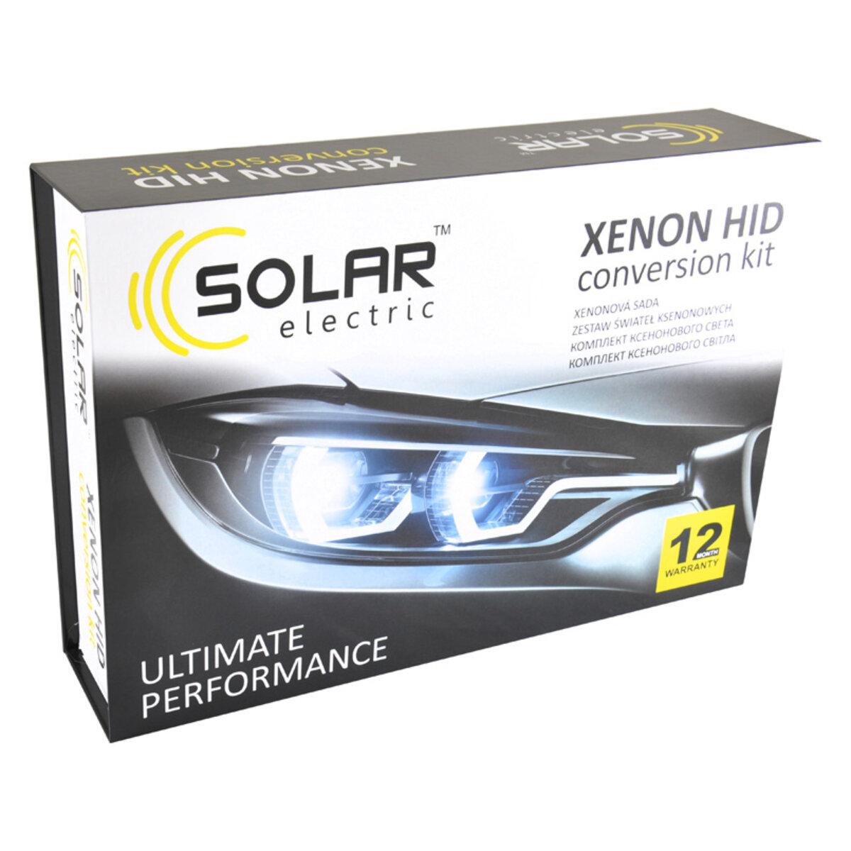Комплект ксенону Solar HB3 (9005) 6000K 85V 35W P20d KET+Ballast, 2шт, фото 1