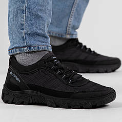 Кросівки чоловічі чорні демісезонні (054)