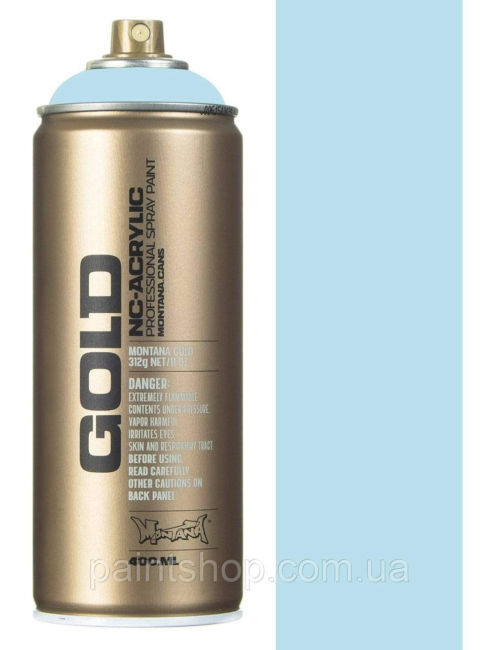 Аерозольна фарба Montana Gold 5105 Summit (Блакитний) 400 мл