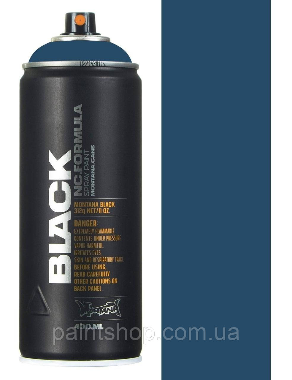 Аерозольна фарба Montana Black 5190 Whale (Синій) 400 мл