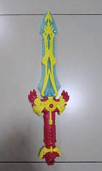 Меч самура обертовий зі звуковими та світловими ефектами 62 см