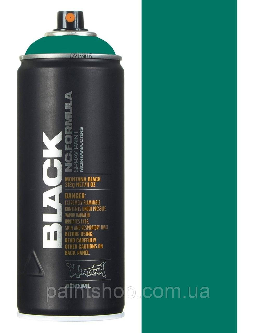 Аерозольна фарба Montana Black 6340 Cooper Green (Бірюзовий) 400 мл