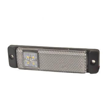 Габаритні ліхтарі 4 діоди (білий)  24 Вт