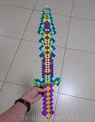 Алмазний меч Minecraft/Майнкрафт зі звуковими та світловими ефектами 62 см