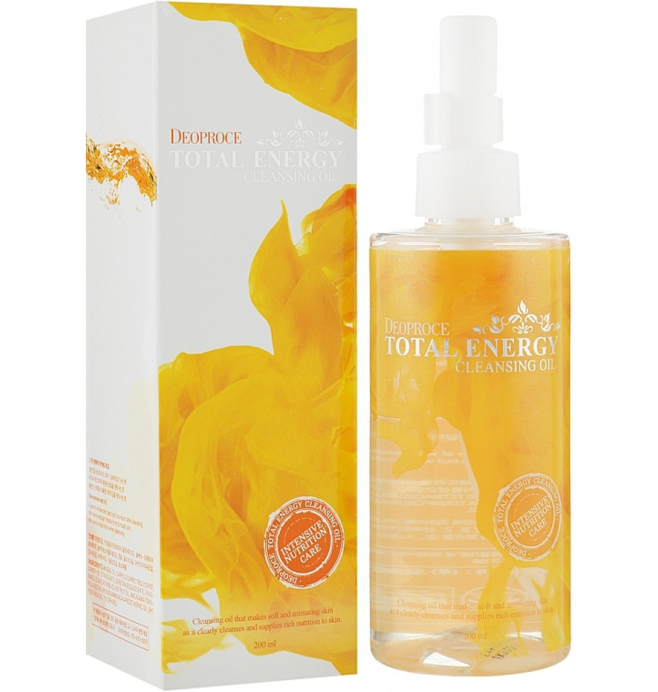 Deoproce Cleansing Oil Total Energy Гідрофільна олія, 200 мл, фото 1