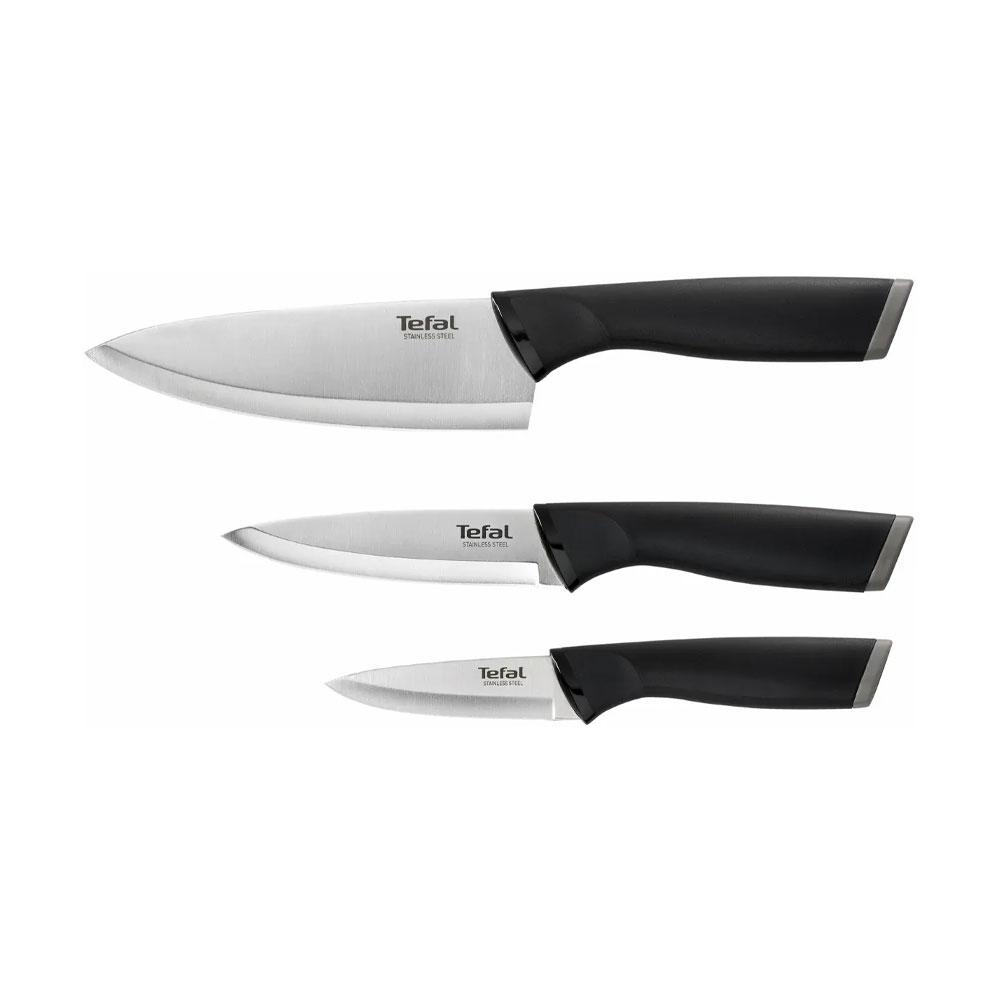 Набір ножів 3 шт. Tefal Comfort нержавіюча сталь/пластик арт. K221S375