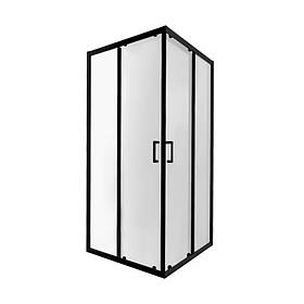 Душова кабіна Qtap Taurus BLA1099SC6 90х90 см, скло Clear 6 мм, покриття CalcLess, без піддона