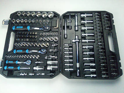 Набір інструментів APRO (251450) 90Т/3 тріскачки?,/?/?+ 150 насадок