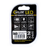 Світлодіодні LED автолампи SOLAR Premium Line 12-24 V S25 BA15s 27SMD 2835 CANBUS Non-Polar white блістер 2 шт. AVK, фото 3