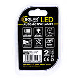 Світлодіодні LED автолампи SOLAR Premium Line 12 V SV85 T11x39 4SMD 5730 white блістер 2шт (SL1353) AVK, фото 3