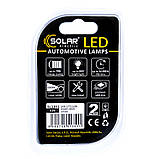 Світлодіодні LED автолампи SOLAR Premium Line 12 V SV85 T11x39 6SMD 2835 white блістер 2шт (SL1351) AVK, фото 3