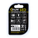 Світлодіодні LED автолампи SOLAR Premium Line 12 V SV85 T11x41 6SMD 5730 CANBUS white блістер 2шт (SL1361) AVK, фото 3