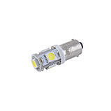 Світлодіодні LED автолампи SOLAR Premium Line 12 V T85 BA9s 5SMD 5050 white блістер 2шт (SL1331) AVK, фото 2