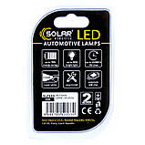 Світлодіодні LED автолампи SOLAR Premium Line 24 V T85 BA9s 1SMD 1W white блістер 2шт (SL2533) AVK, фото 3