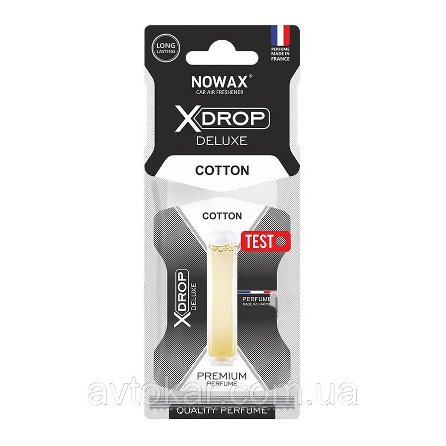 Ароматизатор Nowax X Drop Delux Cotton AVK, фото 1