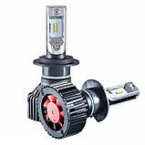 Світлодіодні лампи H7 6000K 8000 Lm SOLAR Led 9/32V 60 W (8307) AVK, фото 3