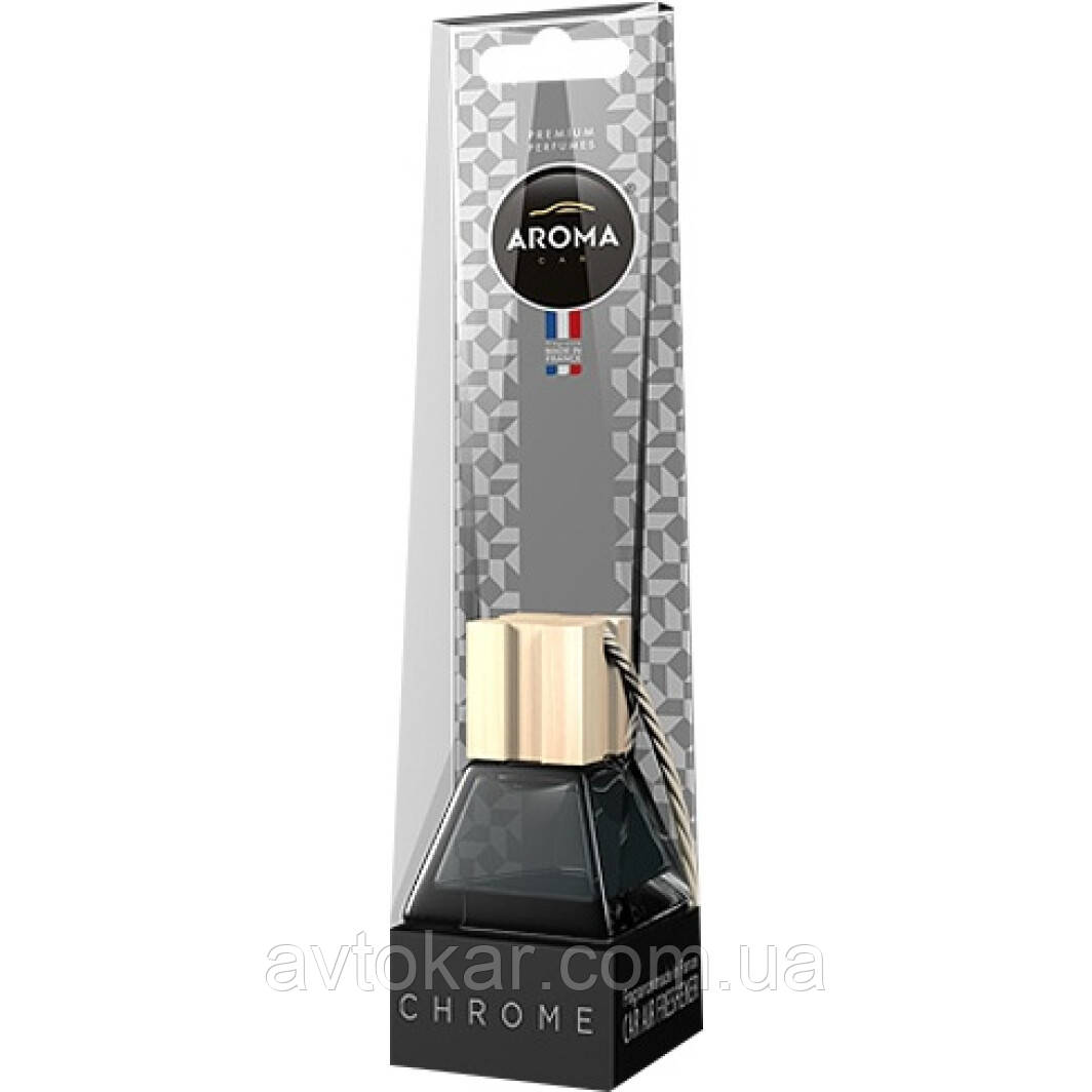Ароматизатор Aroma Car Prestige Wood CHROME AVK, фото 1