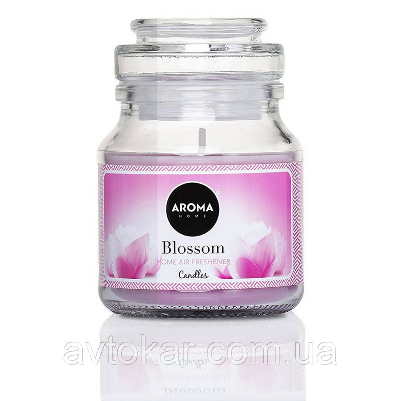 Ароматизатор для дому (арома свічки) Aroma Home Candle BLOSSOM 130 грамів (92869) AVK, фото 1