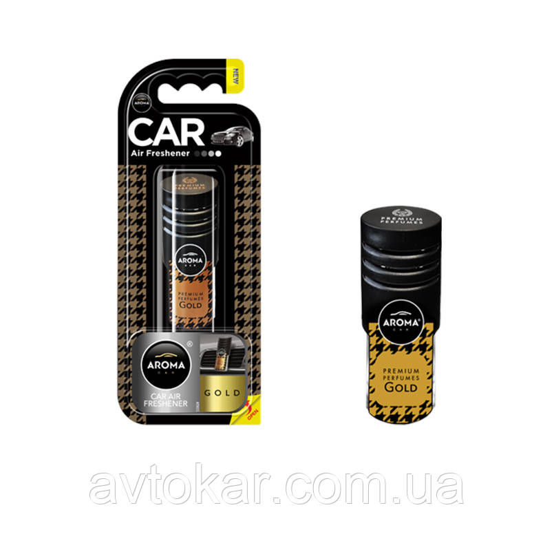 Ароматизатор Aroma Car Prestige Vent Gold (83202) AVK, фото 1