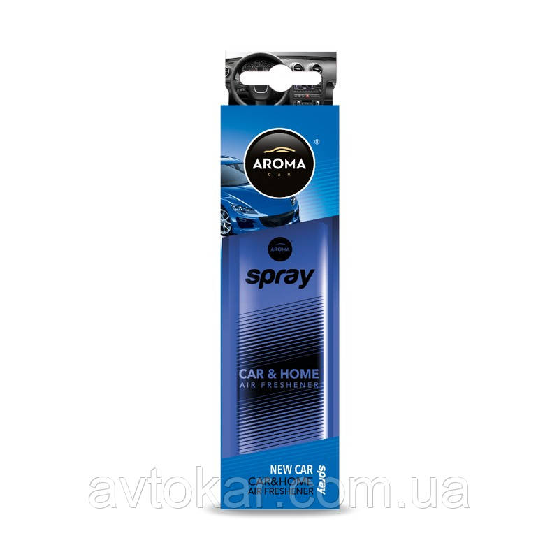 Ароматизатор у машину-пахучка для авто Aroma Car Pump Spray Classik New Car 92058 AVK, фото 1