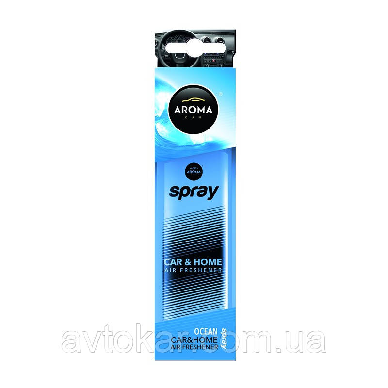 Ароматизатор у машину-пахучка для авто Aroma Car Pump Spray Classik Ocean AVK, фото 1