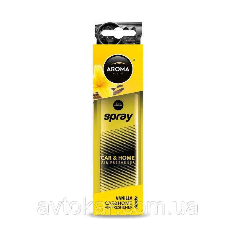 Ароматизатор у машину-пахучка для авто Aroma Car Pump Spray Classik Vanilla AVK, фото 1