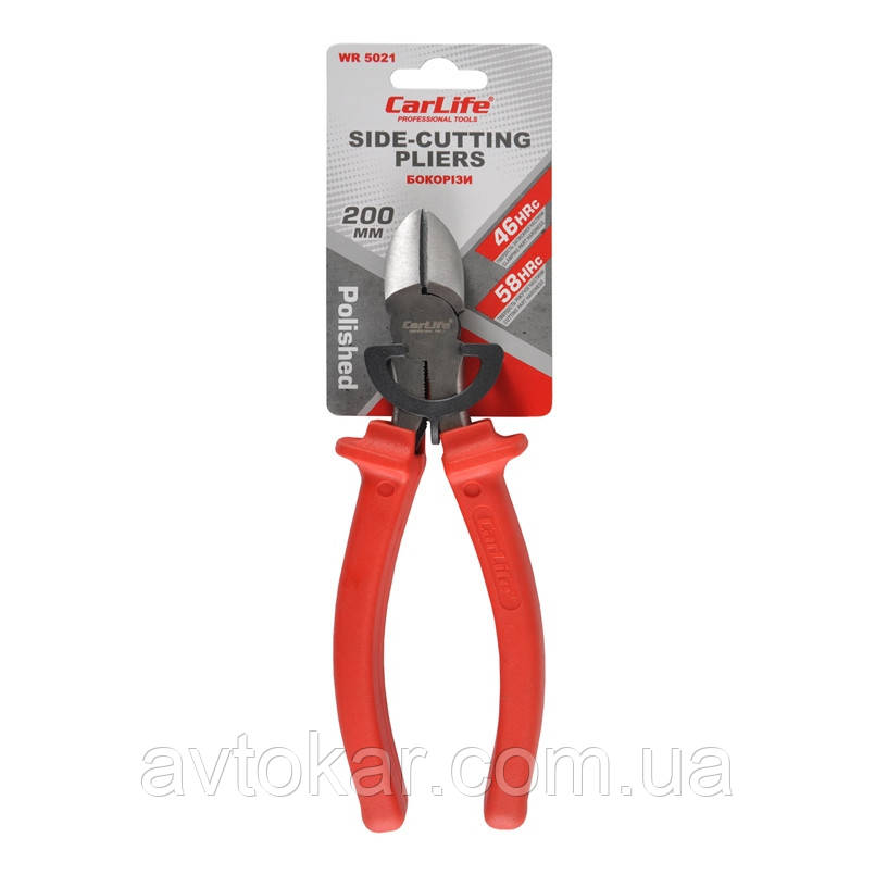 Бокорізи комбіновані Carlife 200 мм 46-58 HRC (WR5021) AVK, фото 1