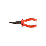 Круглогубці діелектричні Carlife 160 мм 1000В поліровані чорний нікель (WR5028) AVK, фото 2