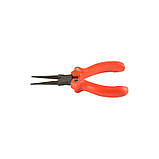 Круглогубці діелектричні Carlife 160 мм 1000В поліровані чорний нікель (WR5028) AVK, фото 3