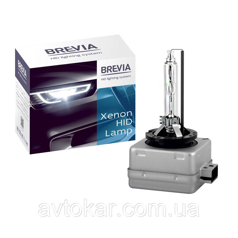 Ксенонові лампи для фар автомобіля D1S 4300K Brevia (1 шт.) AVK, фото 1