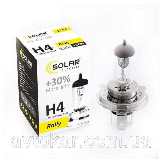 Solar H2 24V 75|70W P43t-38 sTARTING+30% (10|100)шт) AVK, фото 1