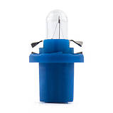 Галогенна лампа BREVIA BX85d BAX Light Blue 12 V 12 W 12323C Паковання 10 ШТ AVK, фото 2