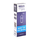 Галогенні лампи Brevia H6W 12 V BAX9s CP 10 шт (12332C) AVK, фото 2