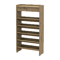 Полиця для взуття Doros Райлі Дуб Артізан 60х25х113