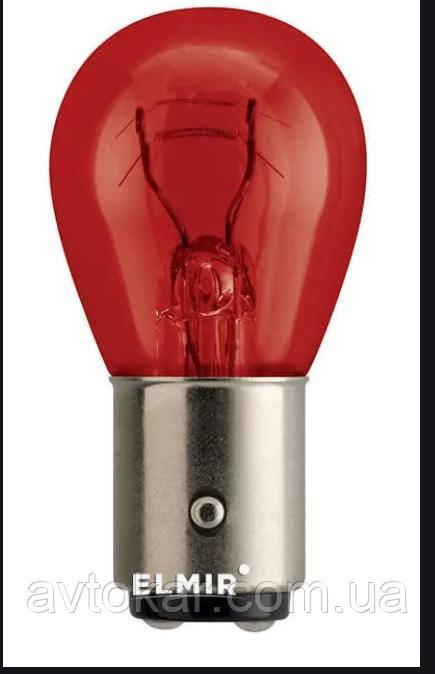 Галогенова лампа Brevia PR21/5W 12 V BAW15d RED blister 2 шт (12327B2) AVK, фото 1