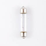 Галогенова лампа SOLAR C10W T11x41 12 V (1261) Паковання 10 ШТ AVK, фото 2