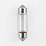 Галогенова лампа SOLAR C5W 24 V 2457 Паковання 10 ШТ AVK, фото 2