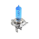 Галогенова лампа Solar H4 12 V 60/55 W P43t-38 StarBlue 4200K (1244) AVK, фото 2