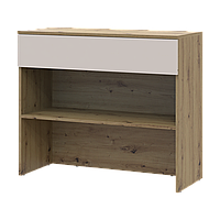 Тумба для взуття Doros Спліт Дуб Артізан/Кашемір ДСП 94х39х80